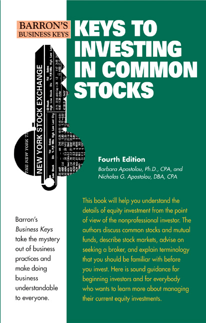 Title details for Keys To Investing In Common Stocks by Barbara Apostolou, CPA, Ph.D., and Nicholas G. Apostolou, CPA, DBA - Available